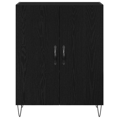 Hochboard 2 pcs Schwarze Eiche 70 x 34 x 180 cm Holzwerkstoff