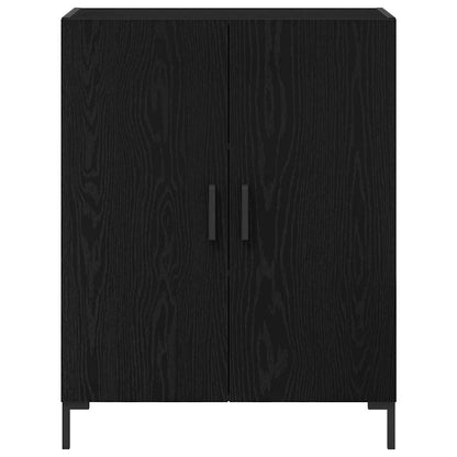 Hochboard 2 pcs Schwarze Eiche 70 x 34 x 180 cm Holzwerkstoff