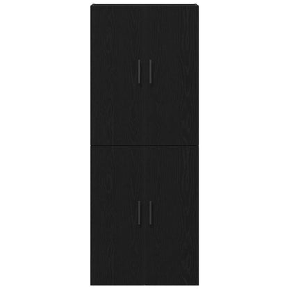 Wandschrank 2 pcs Schwarze Eiche 69.5 x 34 x 90 cm