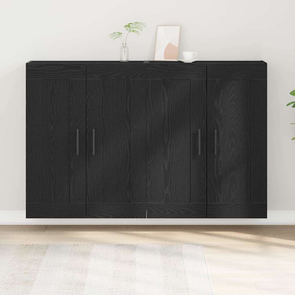 Wandmontierter Schrank 2 pcs Altholz 160 x 34 x 90 cm