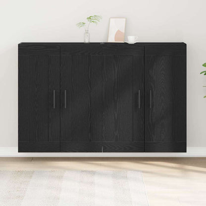 Wandmontierter Schrank 2 pcs Altholz 160 x 34 x 90 cm