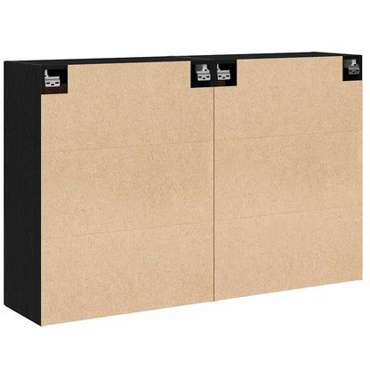 Wandmontierter Schrank 2 pcs Altholz 160 x 34 x 90 cm