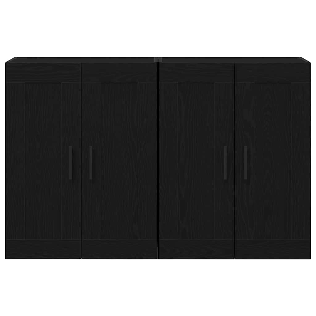 Wandmontierter Schrank 2 pcs Altholz 160 x 34 x 90 cm