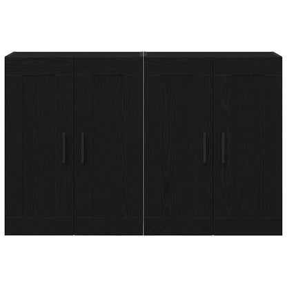 Wandmontierter Schrank 2 pcs Altholz 160 x 34 x 90 cm