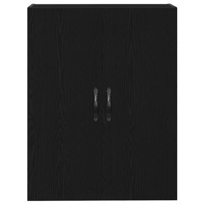 Hochboard 2 pcs Schwarze Eiche 69,5 x 34 x 180 cm Holzwerkstoff