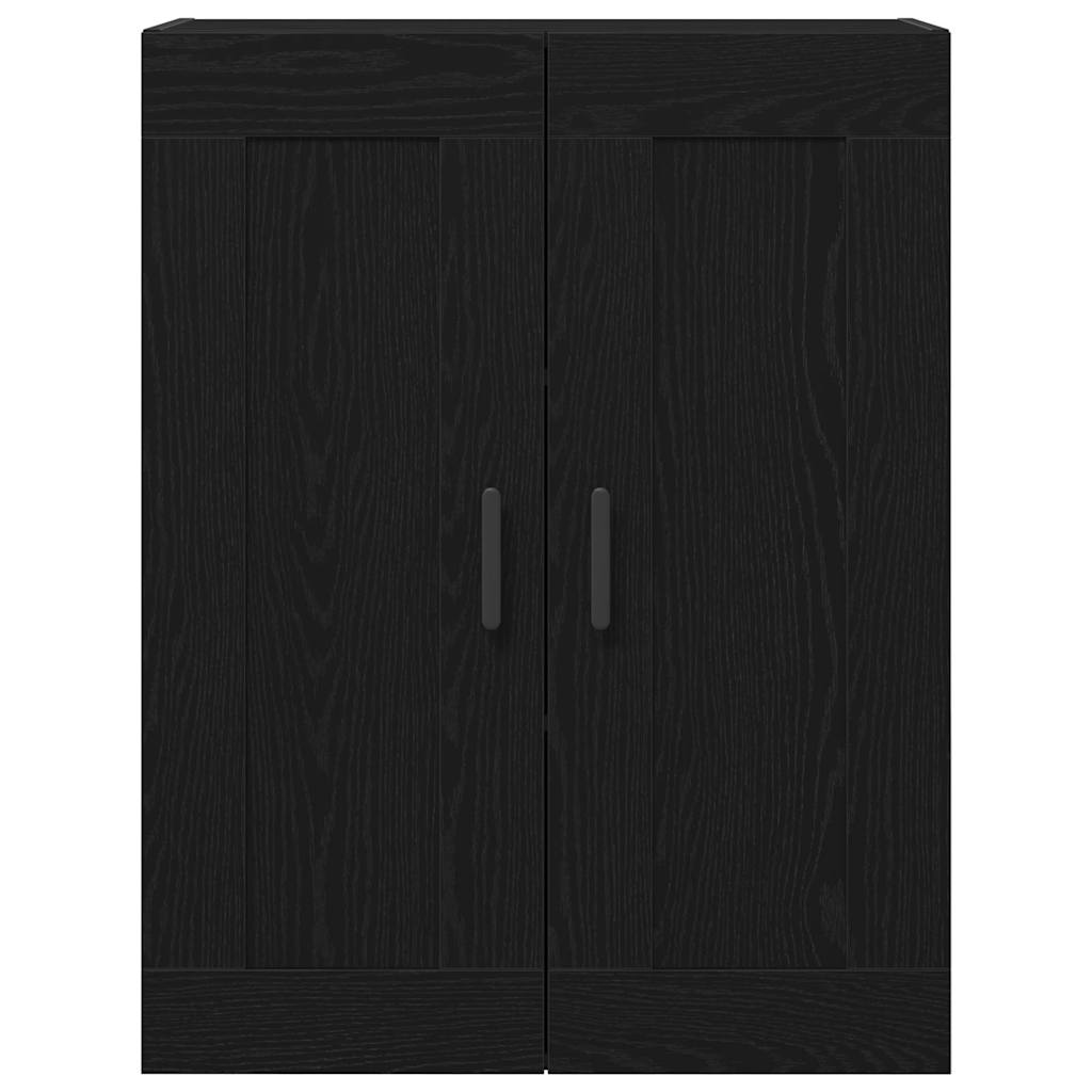 Hochboard 2 pcs Schwarze Eiche 69,5 x 34 x 180 cm Holzwerkstoff