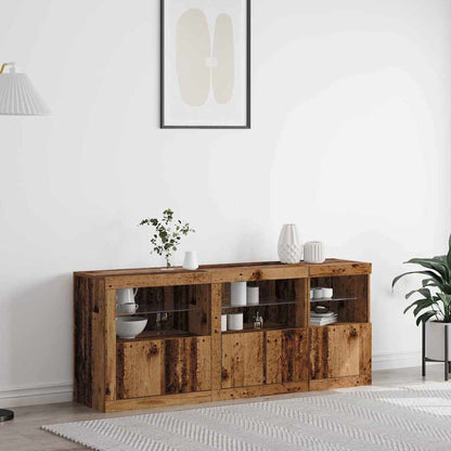 Sideboard Altholz 162 x 37 x 67 cm Holzwerkstoff