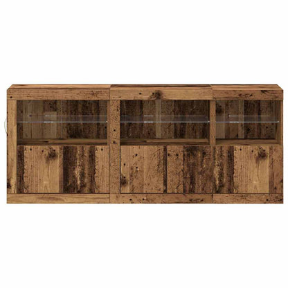 Sideboard Altholz 162 x 37 x 67 cm Holzwerkstoff