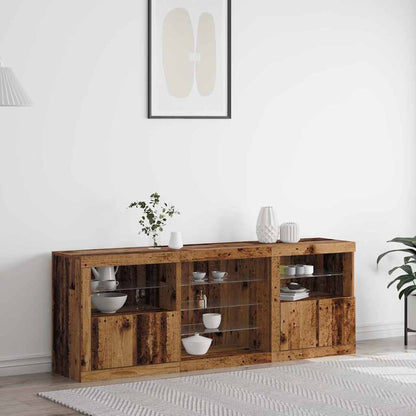 Sideboard Altholz 181,5 x 37 x 67 cm Holzwerkstoff