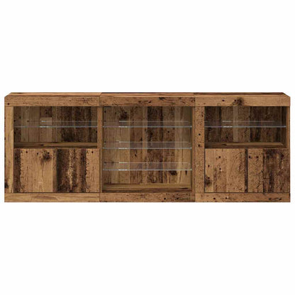 Sideboard Altholz 181,5 x 37 x 67 cm Holzwerkstoff