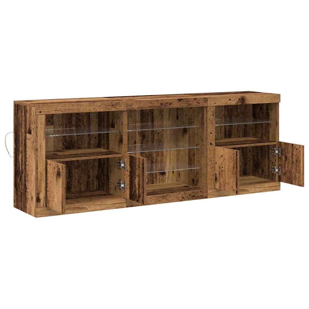 Sideboard Altholz 181,5 x 37 x 67 cm Holzwerkstoff