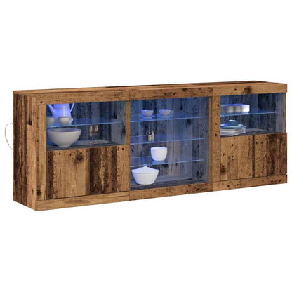 Sideboard Altholz 181,5 x 37 x 67 cm Holzwerkstoff