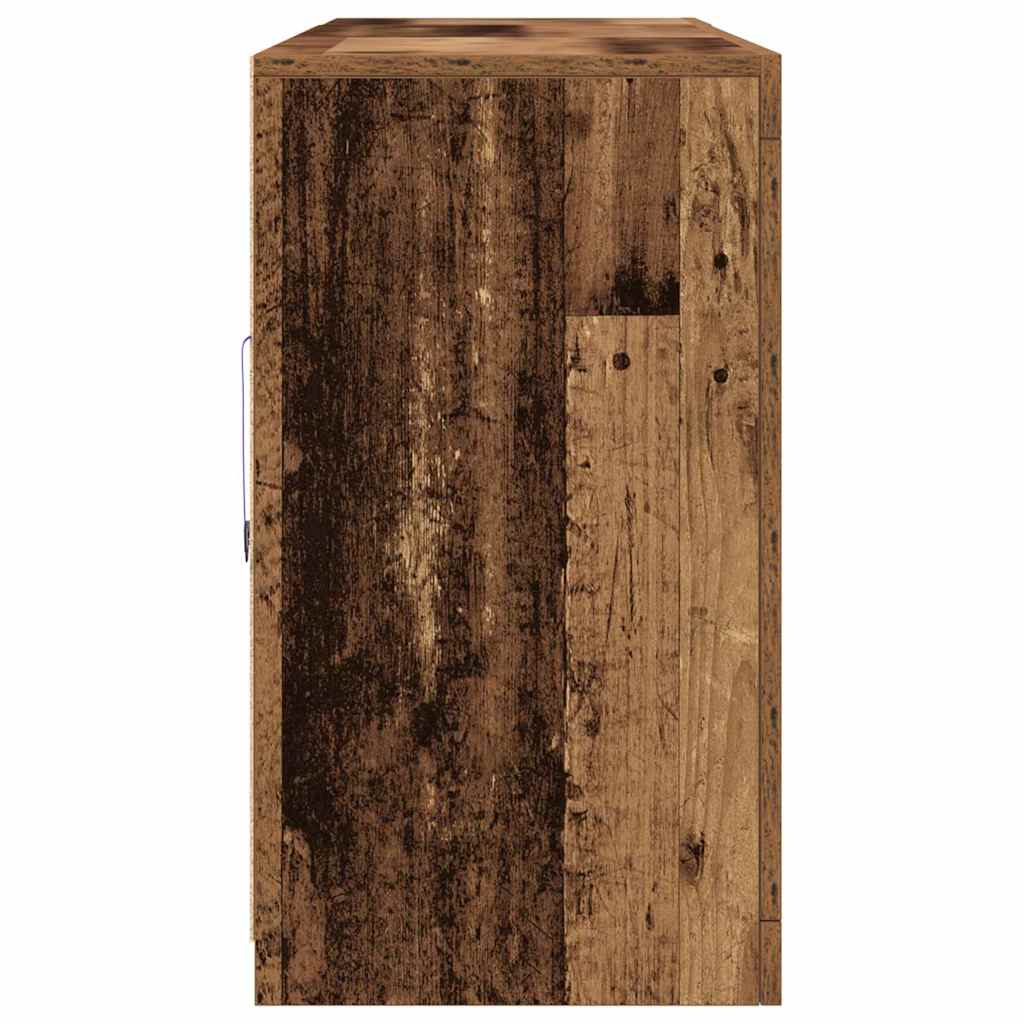 Sideboard Altholz 181,5 x 37 x 67 cm Holzwerkstoff