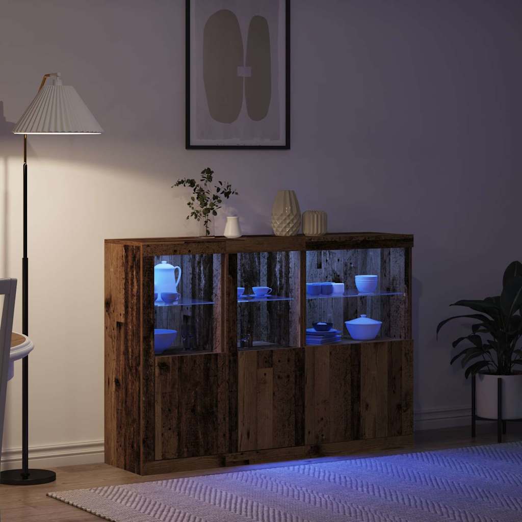 Sideboard Altholz 142,5 x 37 x 100 cm Holzwerkstoff