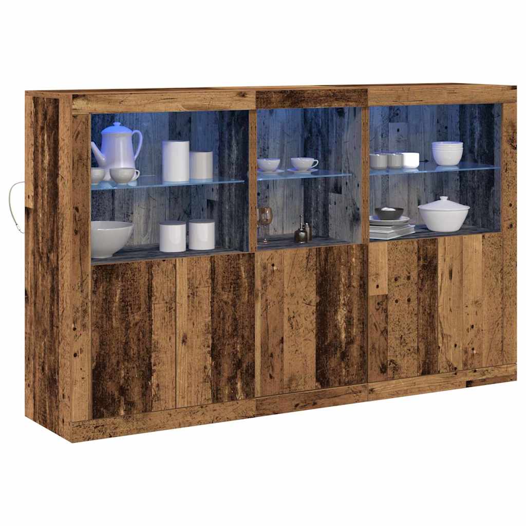 Sideboard Altholz 162 x 37 x 100 cm Holzwerkstoff