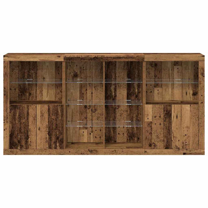 Sideboard Altholz 202 x 37 x 100 cm Holzwerkstoff