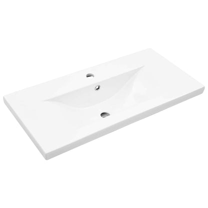 Waschbeckenunterschrank mit Becken mit Schubladen 2 pcs Altholz