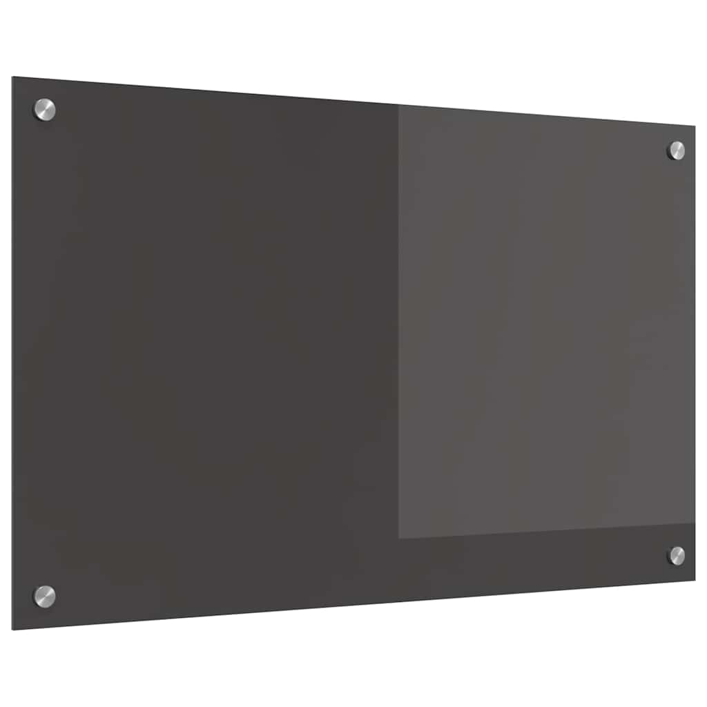 Küchenrückwand Dunkelgrau 80 x 50 x 0.6 cm