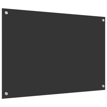Küchenrückwand Dunkelgrau 90 x 60 x 0.6 cm