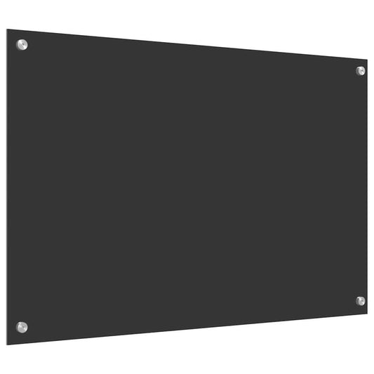 Küchenrückwand Dunkelgrau 90 x 60 x 0.6 cm