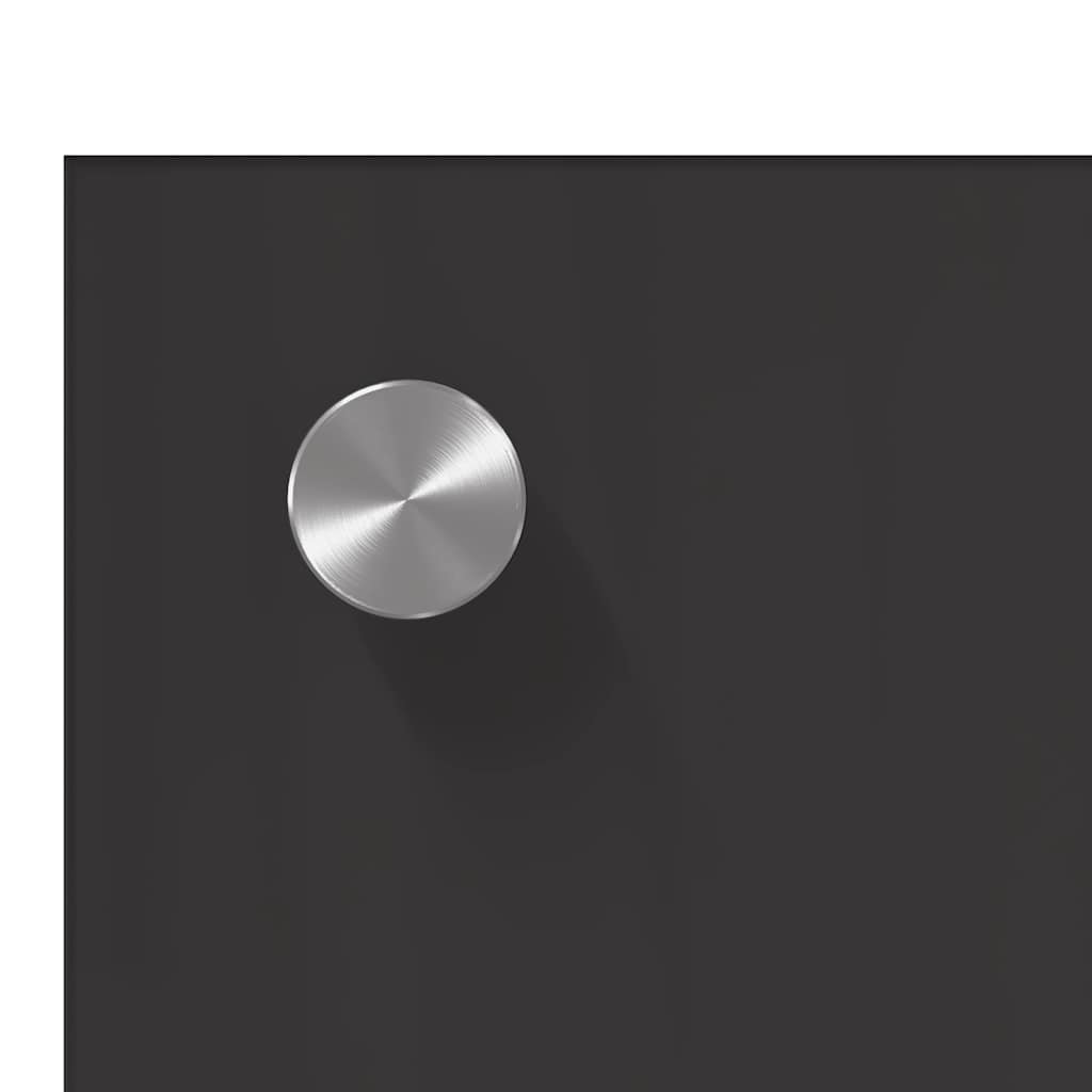 Küchenrückwand Dunkelgrau 100 x 40 x 0,6 cm Gehärtetes Glas