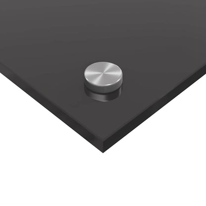 Küchenrückwand Dunkelgrau 100 x 40 x 0,6 cm Gehärtetes Glas