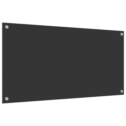 Küchenrückwand Dunkelgrau 100 x 50 x 0.6 cm