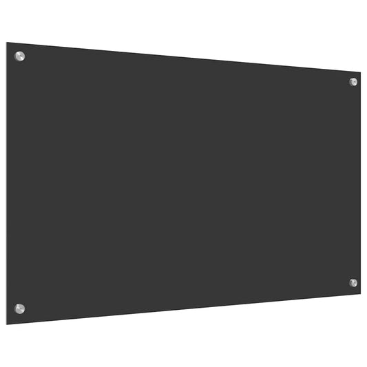 Küchenrückwand Dunkelgrau 100 x 60 x 0.6 cm