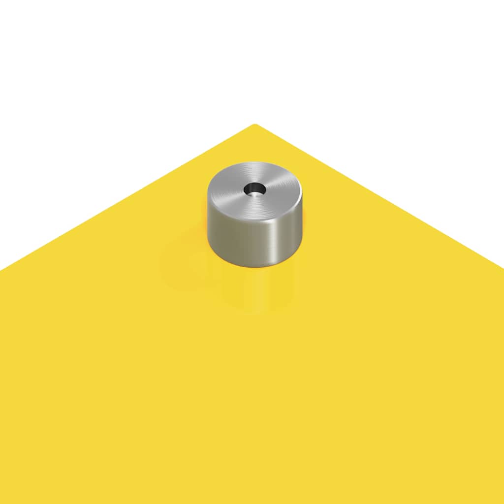 Küchenrückwand Gelb 80 x 40 x 0,6 cm Gehärtetes Glas