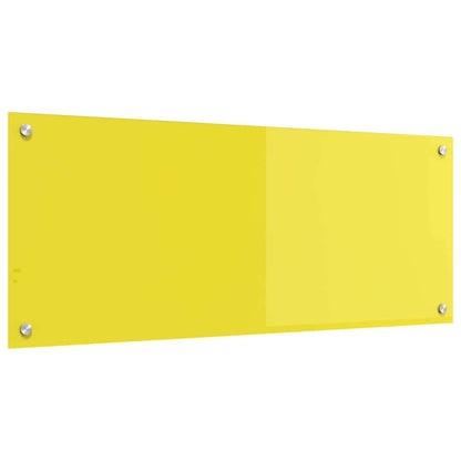 Küchenrückwand Gelb 100 x 40 x 0.6 cm
