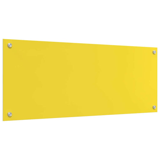 Küchenrückwand Gelb 100 x 40 x 0.6 cm