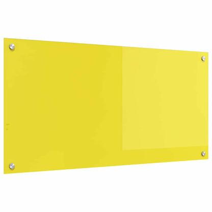 Küchenrückwand Gelb 100 x 50 x 0.6 cm