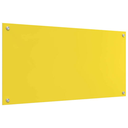Küchenrückwand Gelb 100 x 50 x 0.6 cm
