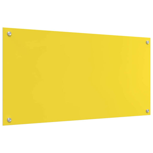 Küchenrückwand Gelb 100 x 50 x 0.6 cm