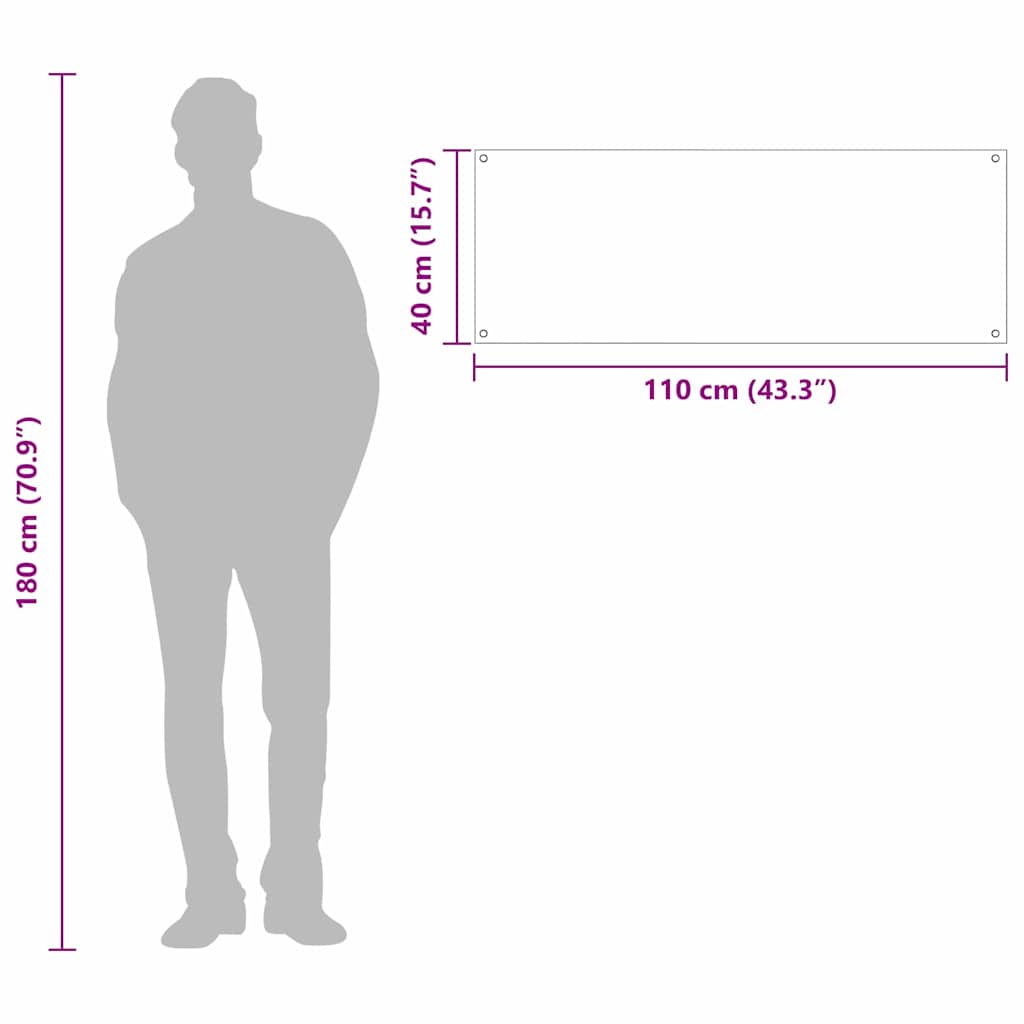 Küchenrückwand Transparent 110 x 40 x 0.6 cm