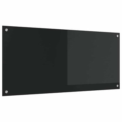 Küchenrückwand Schwarz 110 x 50 x 0.6 cm