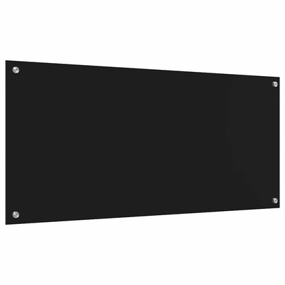Küchenrückwand Schwarz 110 x 50 x 0.6 cm