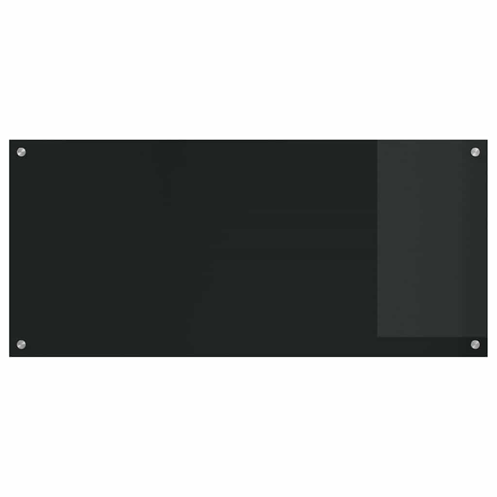 Küchenrückwand Schwarz 110 x 50 x 0.6 cm