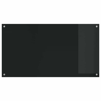 Küchenrückwand Schwarz 110 x 60 x 0.6 cm