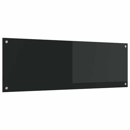 Küchenrückwand Schwarz 120 x 40 x 0.6 cm