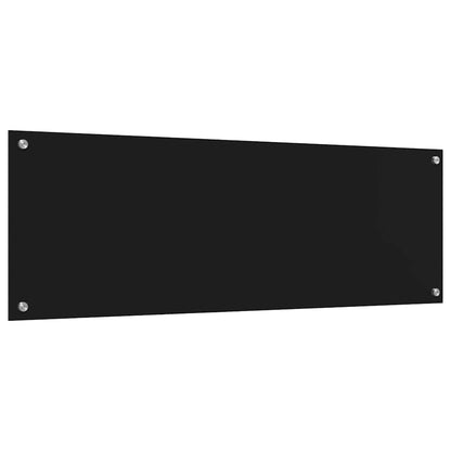 Küchenrückwand Schwarz 120 x 40 x 0.6 cm