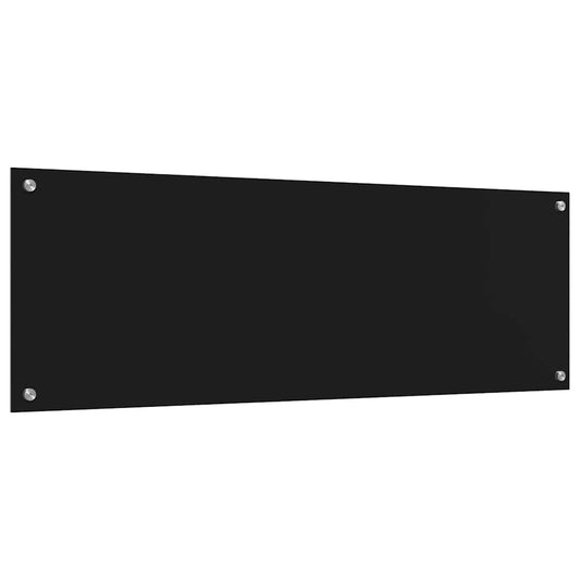 Küchenrückwand Schwarz 120 x 40 x 0.6 cm