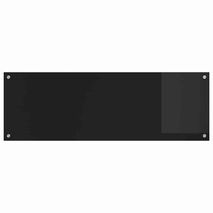Küchenrückwand Schwarz 120 x 40 x 0.6 cm