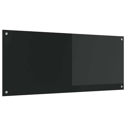 Küchenrückwand Schwarz 120 x 50 x 0.6 cm