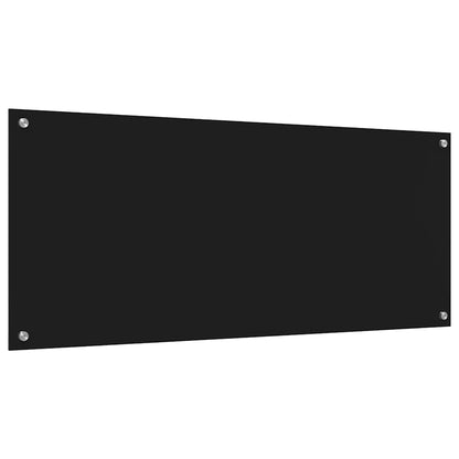 Küchenrückwand Schwarz 120 x 50 x 0.6 cm