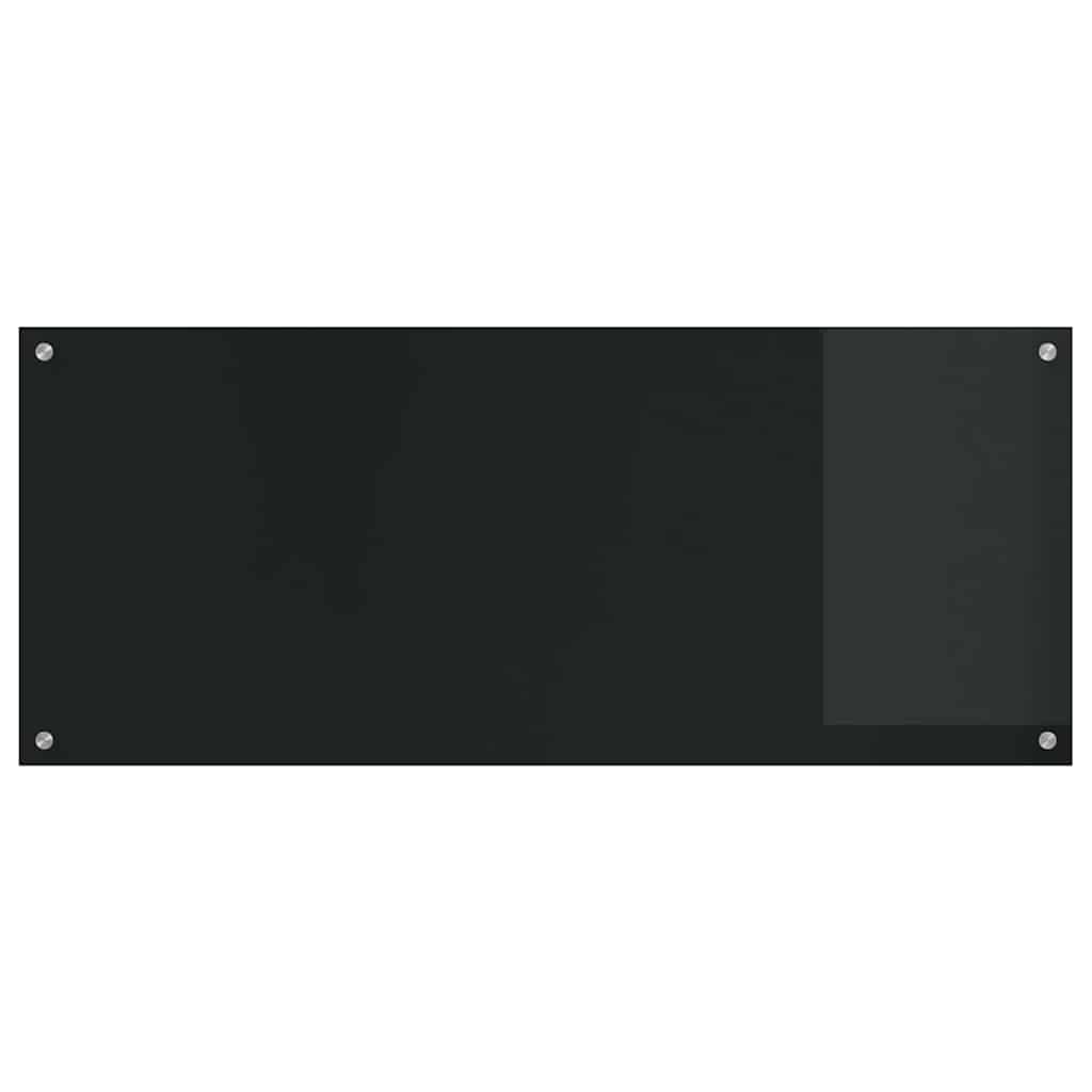 Küchenrückwand Schwarz 120 x 50 x 0.6 cm