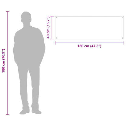 Küchenrückwand Hellgrau 120 x 40 x 0,6 cm Gehärtetes Glas