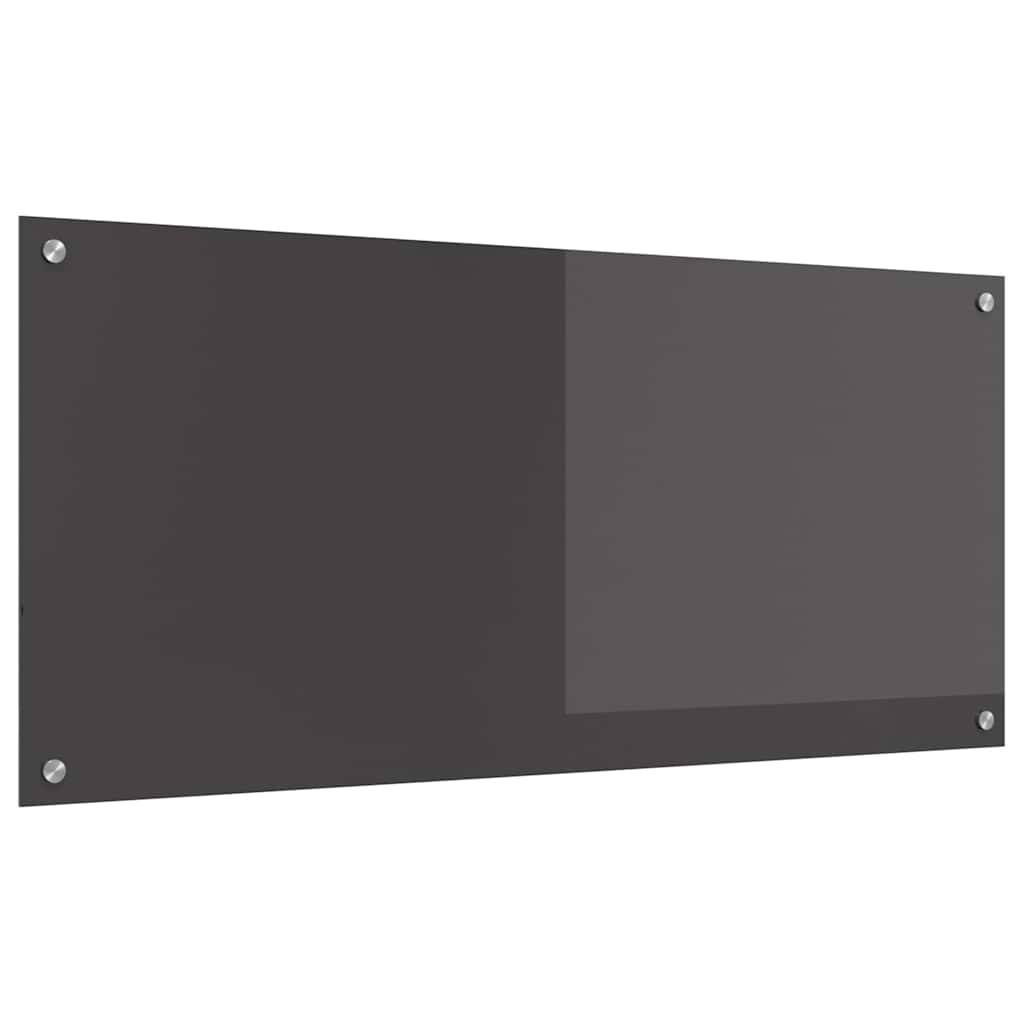 Küchenrückwand Dunkelgrau 110 x 50 x 0.6 cm
