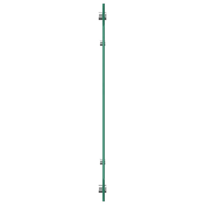 Küchenrückwand Dunkelgrau 110 x 50 x 0,6 cm Gehärtetes Glas