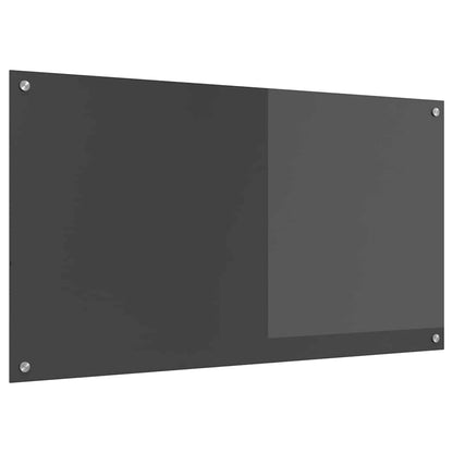 Küchenrückwand Dunkelgrau 110 x 60 x 0.6 cm